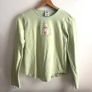 Vintage Old‎ Navy Y2K 2003 Puppy Long Sleeve Top